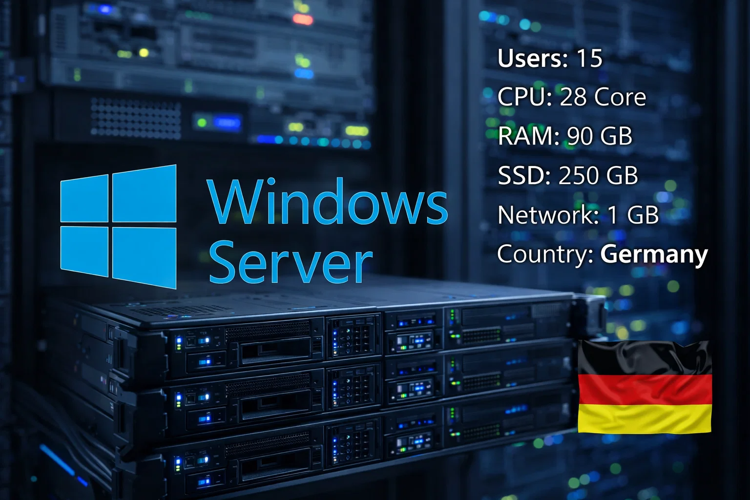 Windows Server 15 - Germany