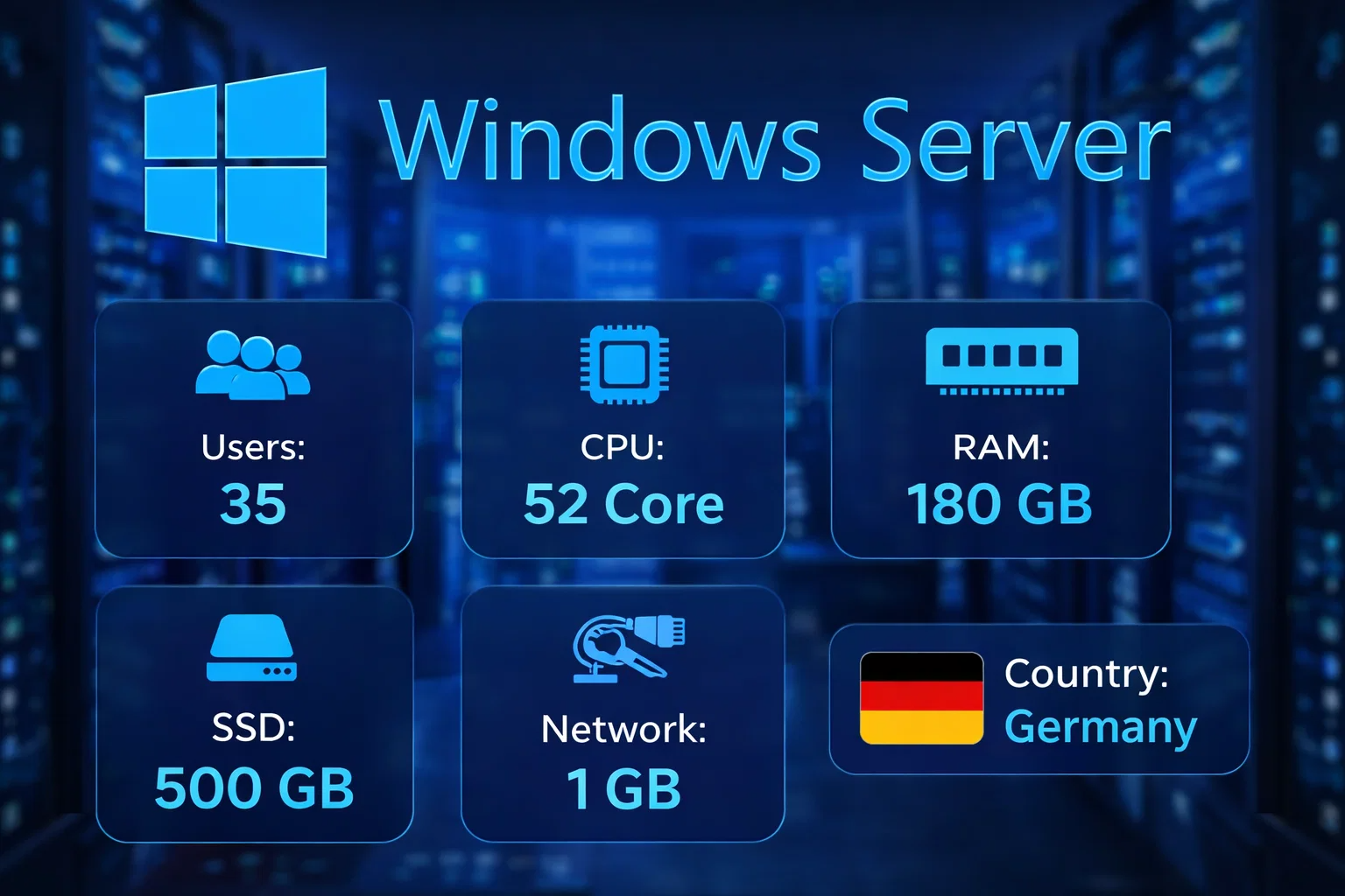 Windows Server 35 - Germany